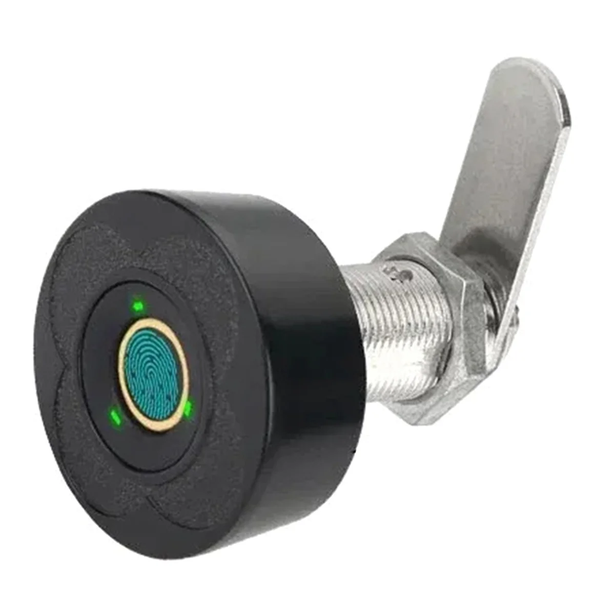 【NUEVO】2 cerraduras de cajón inteligentes con huella dactilar, seguridad electrónica de gabinete de doble puerta para armarios, zapateros, cajas de correo A