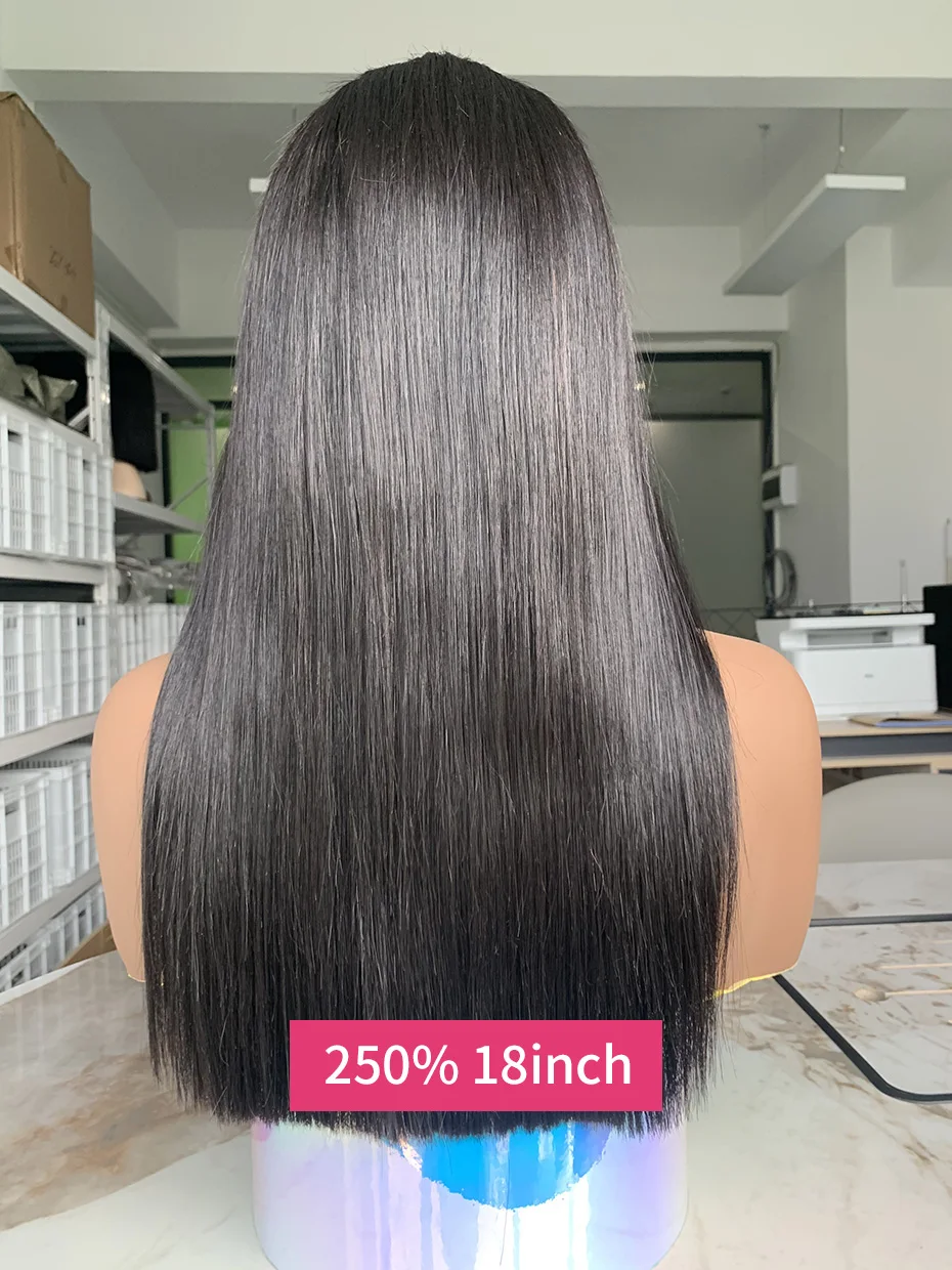 5x5 2x6 Fertig zum Anbringen, kleberlose Perücke, Super Double Drawn, 13x4 13x6 transparente Lace-Frontal-Bob-Perücken, 100% Echthaar, rohes vietnamesisches Haar – Detail 3