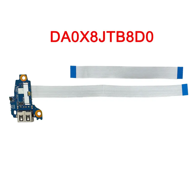 Laptop For HP ProBook ZHAN66 440 445 450 455 445R G6 G7 Power USB Board With Cable DA0X8JTB8D0 L44578-001 100% Tested Fast Ship