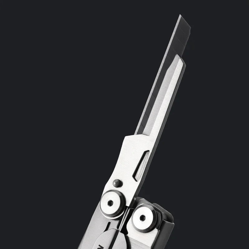 Imagem -04 - Nextool-flagship Pro 16 em Multiferramentas Lâmina Extra Faca Substituível Faca Dobrável Edc Tesoura Braçadeira Multi Ferramentas Alicate Clip