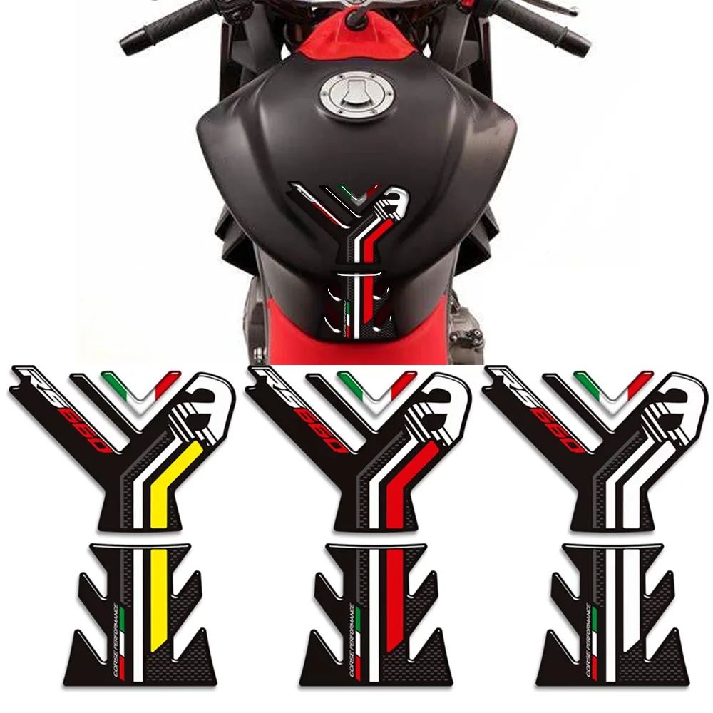 

For Aprilia Tuono 660 Tuono660 Motorcycle Fuel Oil Tank Pad Protector Decals Stickers 2019 2020 2021 2022 2023