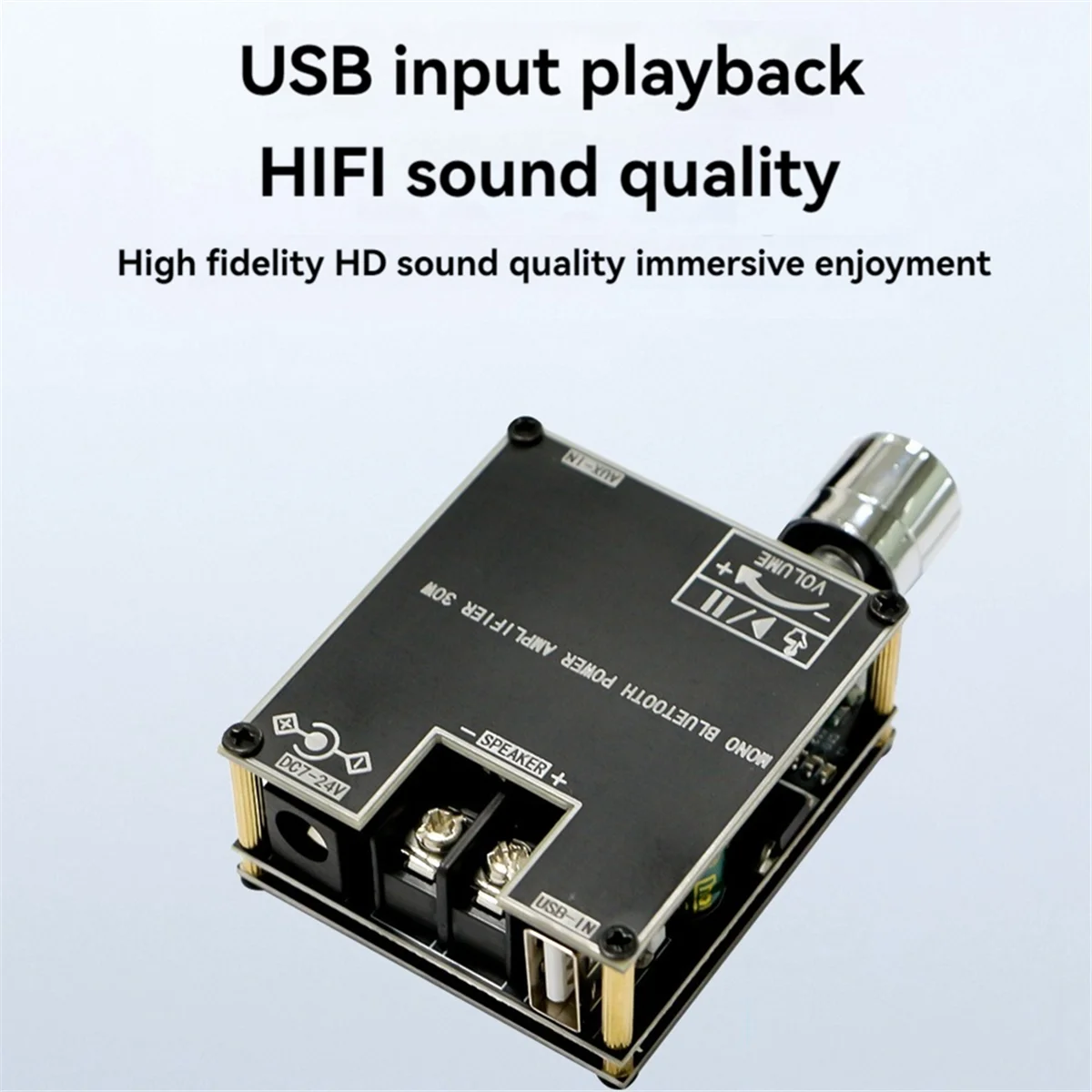 ZK-301B Bluetooth Amplifier Board Audio Power Amplifier Module