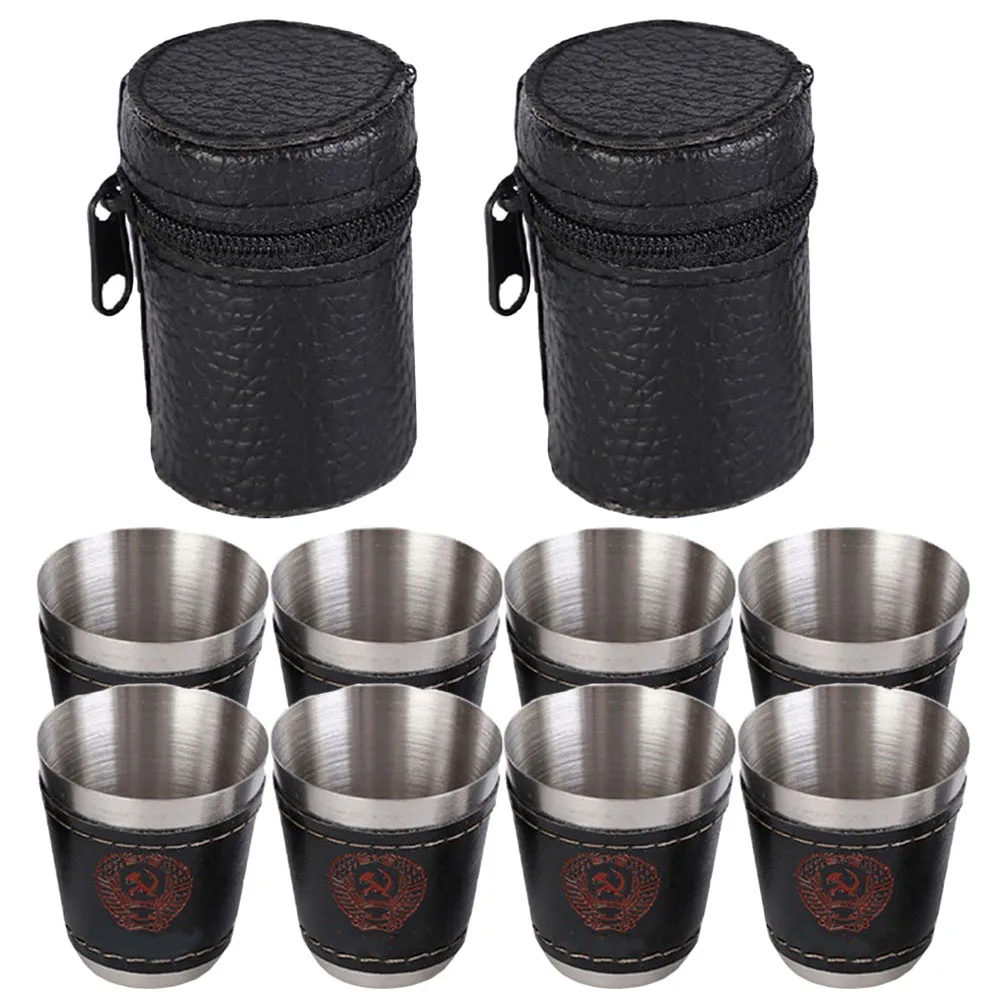 

Stainless Steel Cup 30ml Mini Size Portable Camping Mug Durable Anti Rust Shatterproof Easy Clean Picnic Home Bar Family