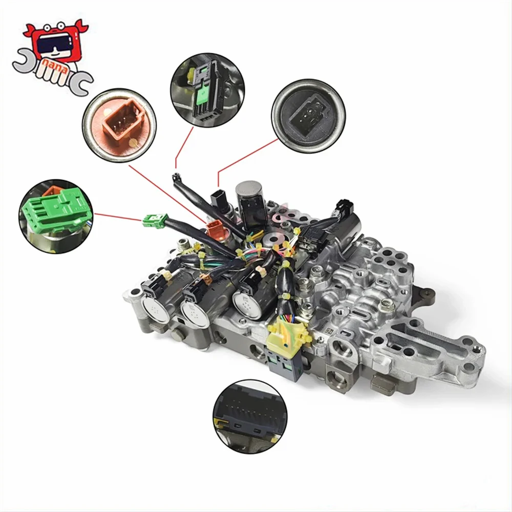 

Suitable for Nissan transmission 31728-29X0D 31397-1XF0D,JF016E JF017E RE0F10A CVT valve body,with CD oil filter gasket kit