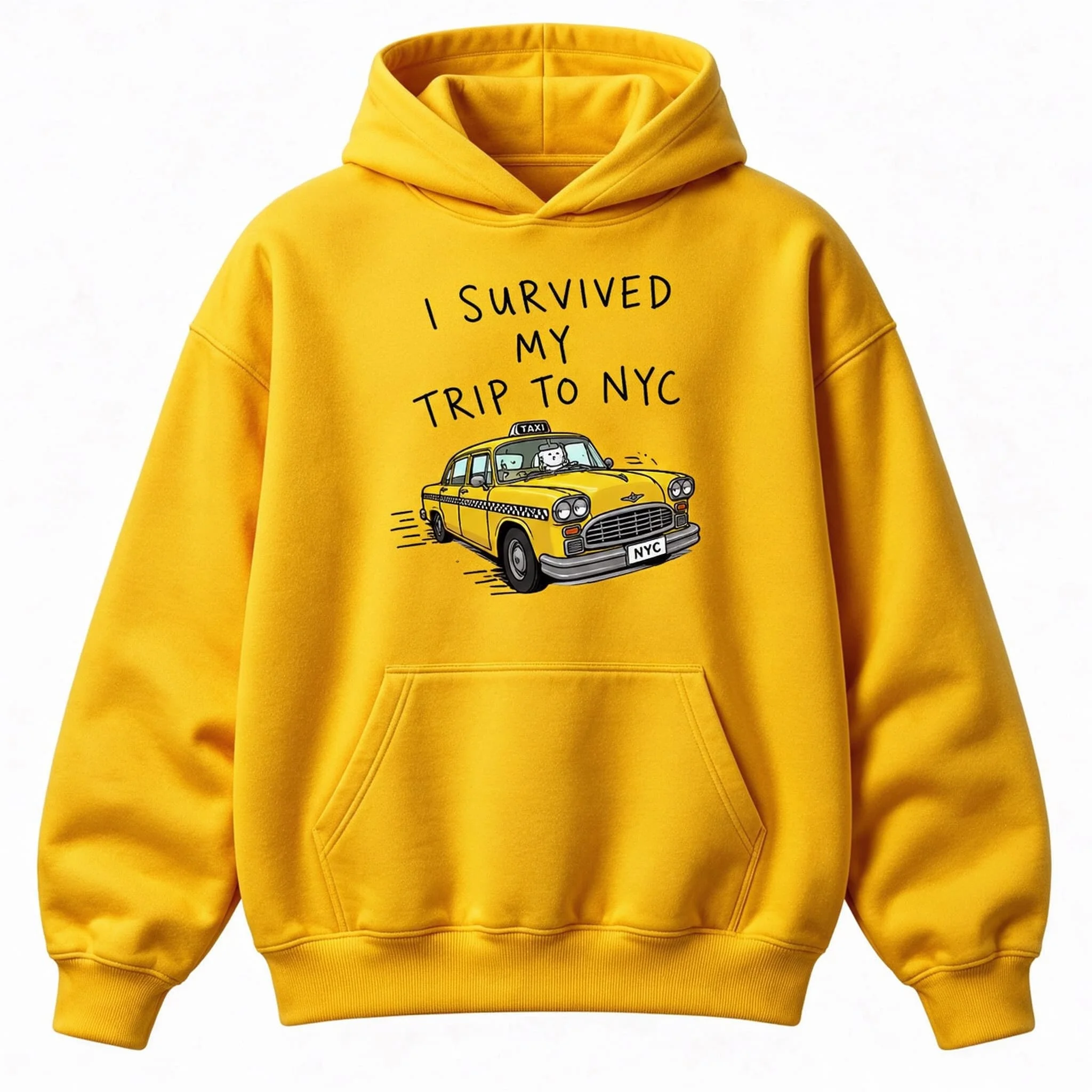 Ich habe meine Reise nach New York überlebt – Tom Holland Herbst-/Winter-Kapuzenpullover, Unisex, für Herren und Damen, Sweatshirt, Oberteil, Baumwolle, Herren-Kapuzenpullover. – Detail 8