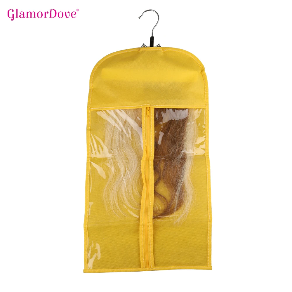 Hair Extension Storage Bag Hair Extension Holder and Hanger Luxury Hair Extension Bag with Hanger