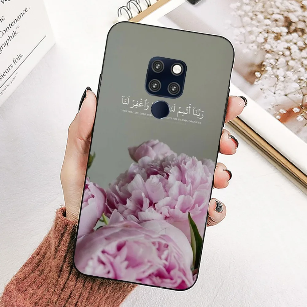 Quran Muslim Surah Ikhlas Islamic Quotes Phone Case For Huawei Mate 10 20 30 40 50 lite pro Nova 3 3i 5 6 SE 7 pro 7SE