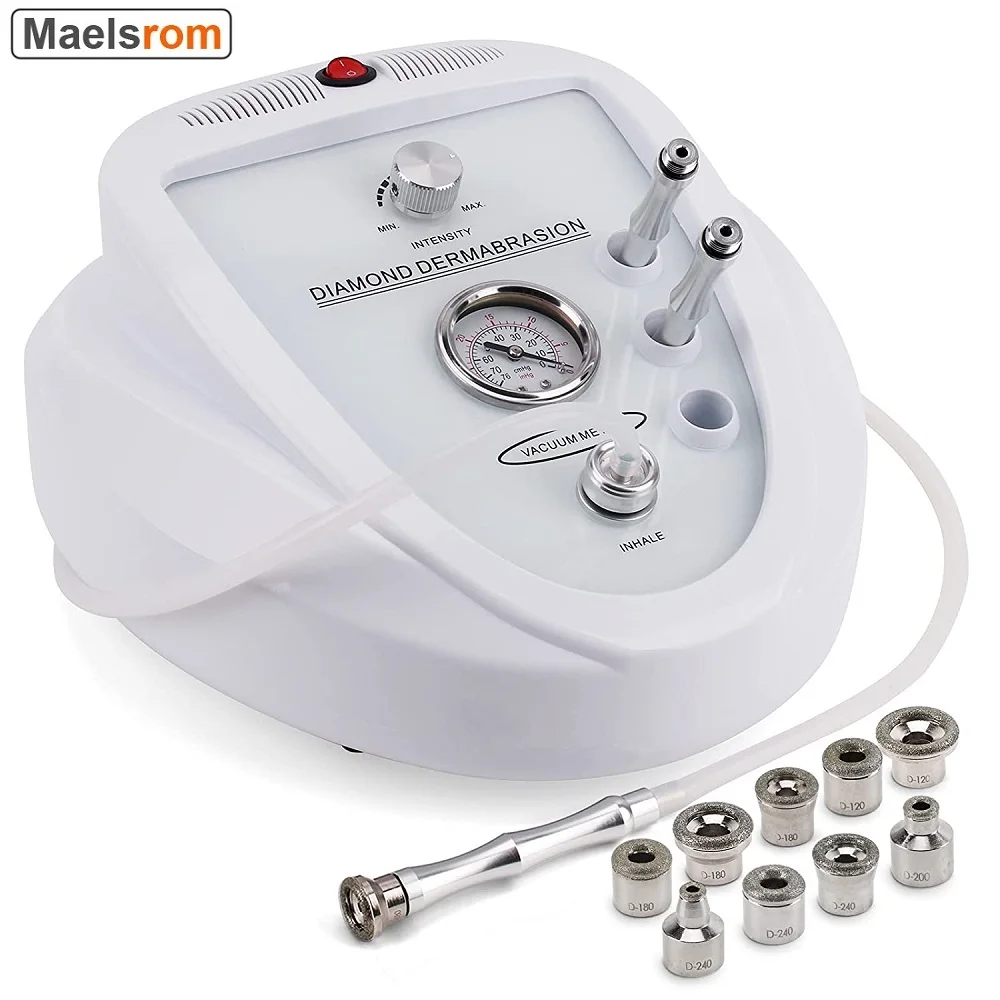 Diamond Microdermabrasion Machine High Suction Power Dermabrasion Peeling  Equipment Microdermabrasion Tool for Home Salon Use