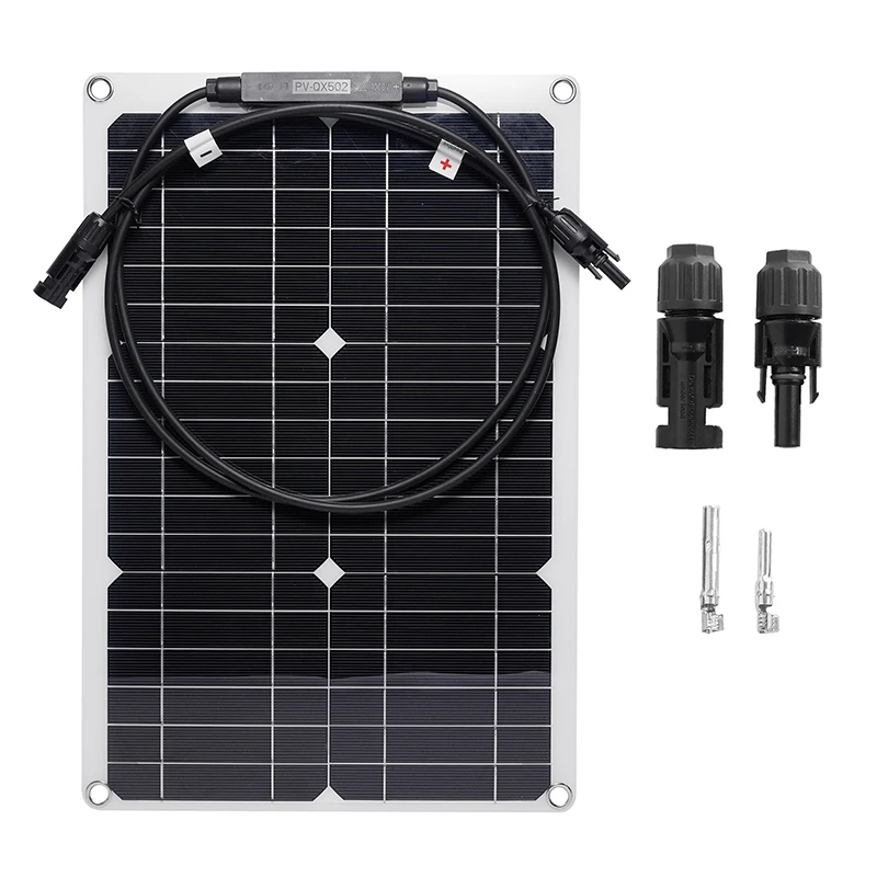 600W Solar Panel Kit 12V Battery Charger 18V Solar Cell 10A-100A Charge Controller Complete Power Generation Home Camp Outdoor