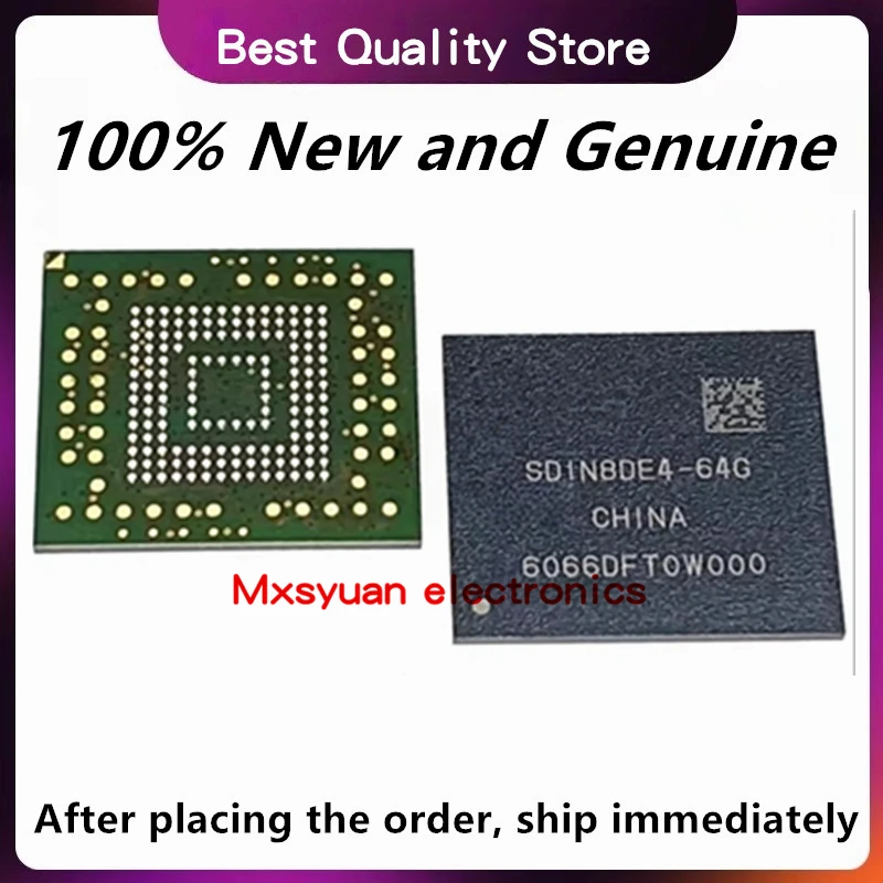 

2PCS~10PCS/LOT SDIN8DE4-64G BGA EMMC 64GB New original Memory chip