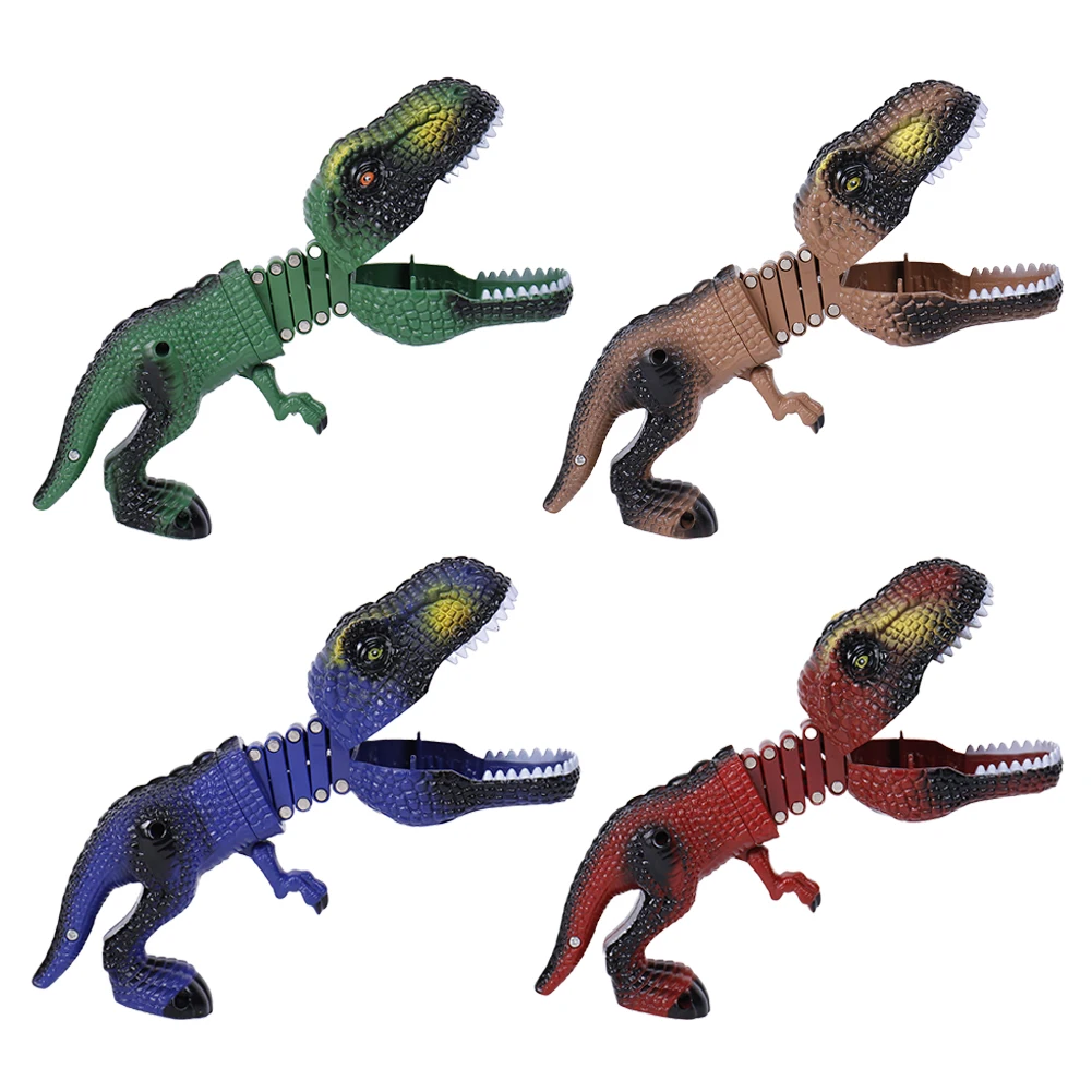 Hungry Dinosaur Grabber Toys Dinosaur Bite Game Animal Claw Chomper Toy Dino Toys Parent-child Interactive Novelty Toys for Boys