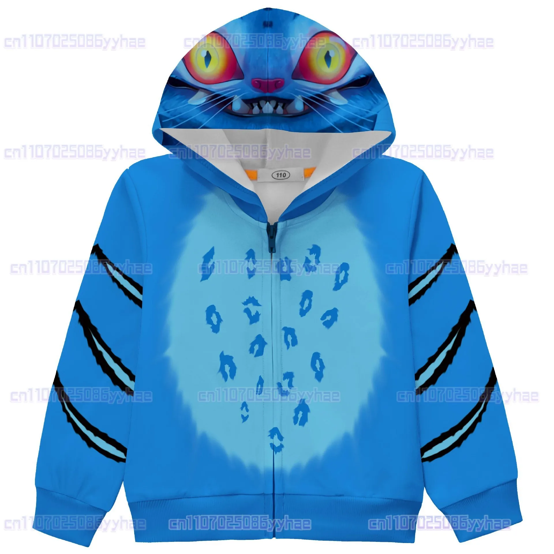 Disfraz de Cosplay de tigre de cazadores de demonios Kpop, cazadores de demonios, conjuntos de pantalones con capucha de tigre, trajes divertidos para fiesta de Navidad y Halloween para niños