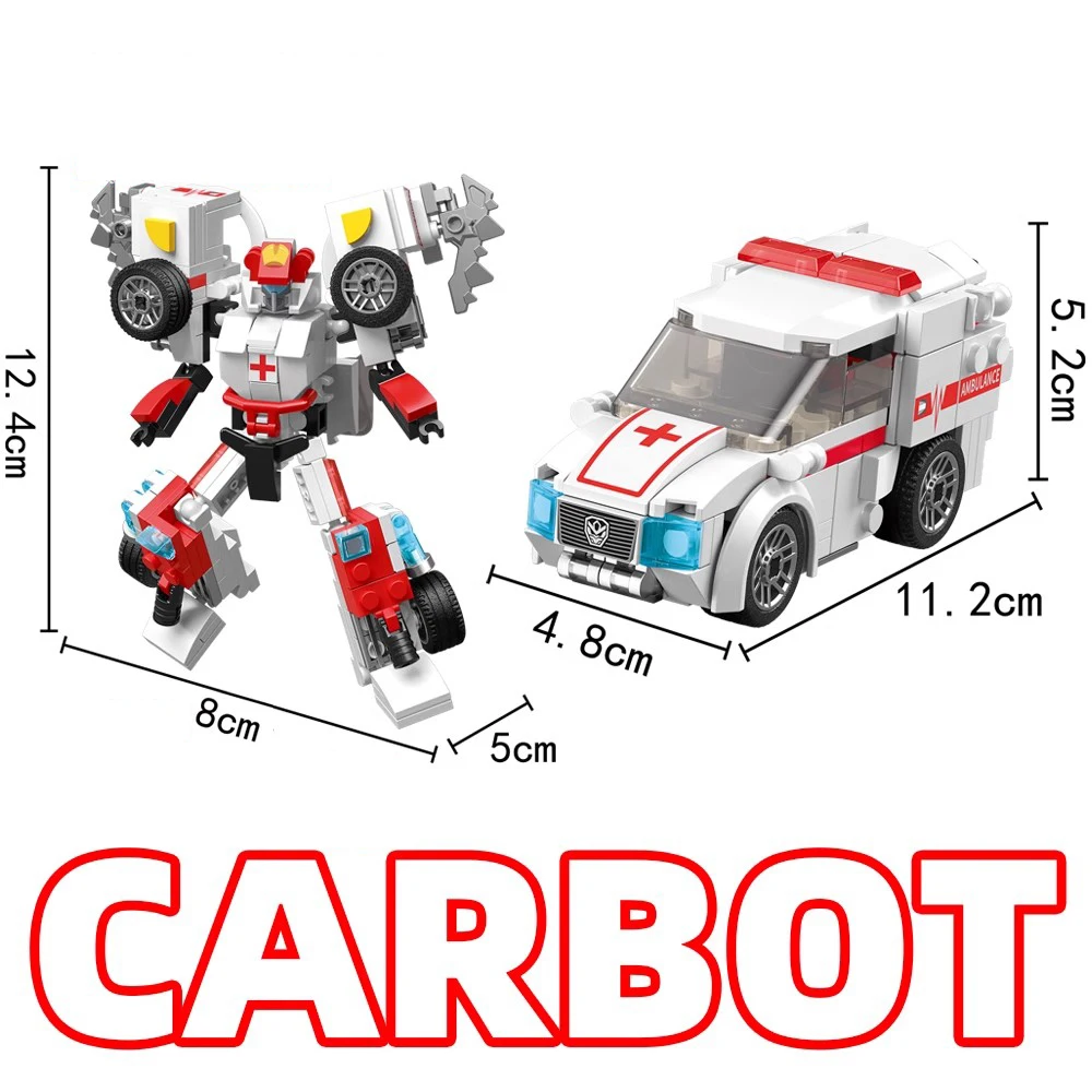 Transformation Toys Robot Car Plastic Assembly Anime Movie anime figure decoration one piece  Children Birthday Gift