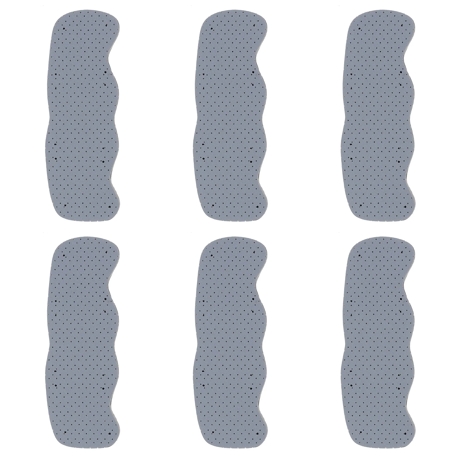 Banda para el sudor para sombrero de seguridad, almohadilla absorbente de sudor reemplazable para forro de casco, accesorio para trabajador, transpirable y cómodo, 6 uds.