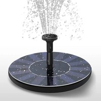 Solar - Powered Floating Fountain Pumps in 13cm, 16cm, 18cm Sizes: Ideal for Bird Baths, Garden Pools & Pond Decor