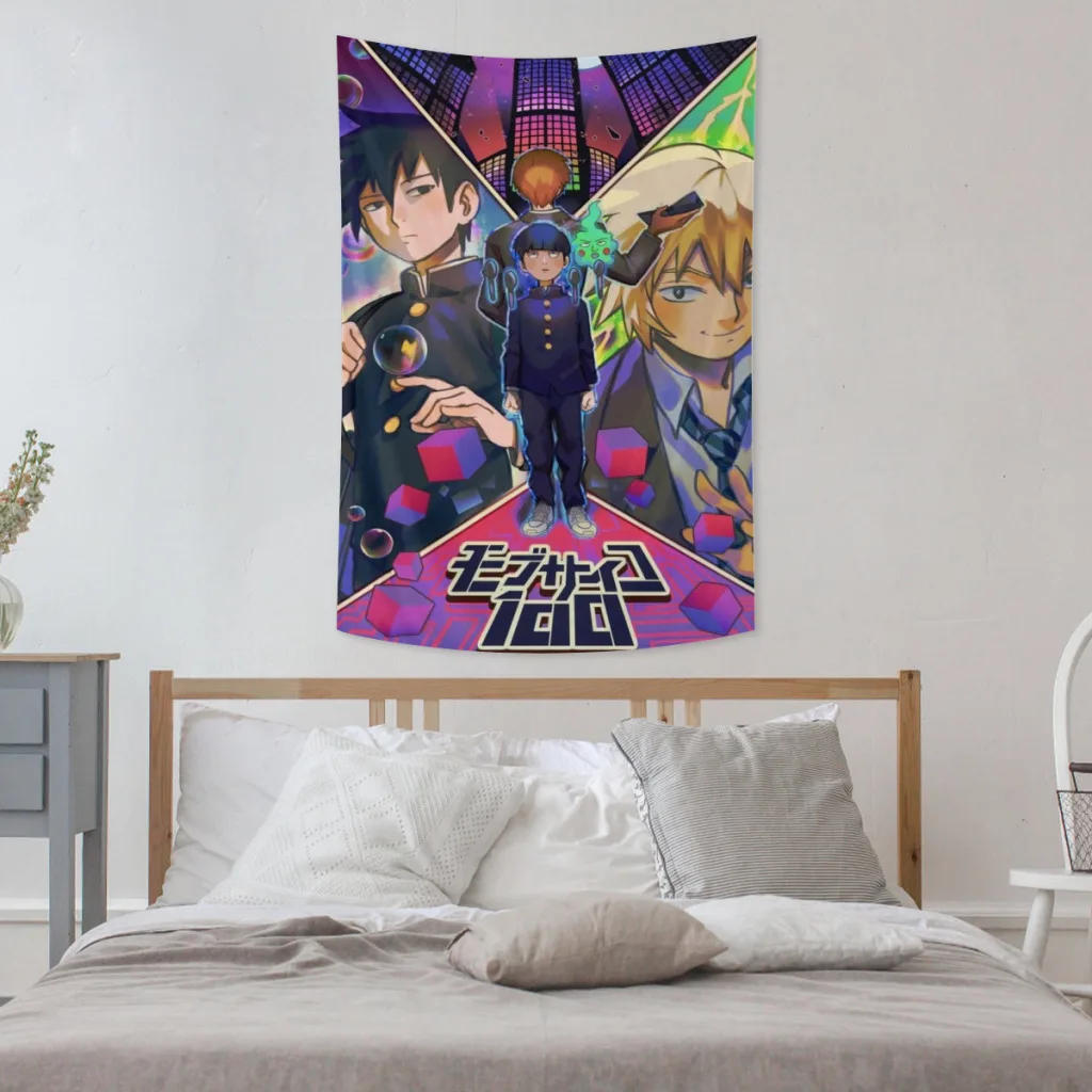 

Mob Psycho 100 Tapestries Room Decoration Items Home Décor Bedroom Wall Decorating Cloth