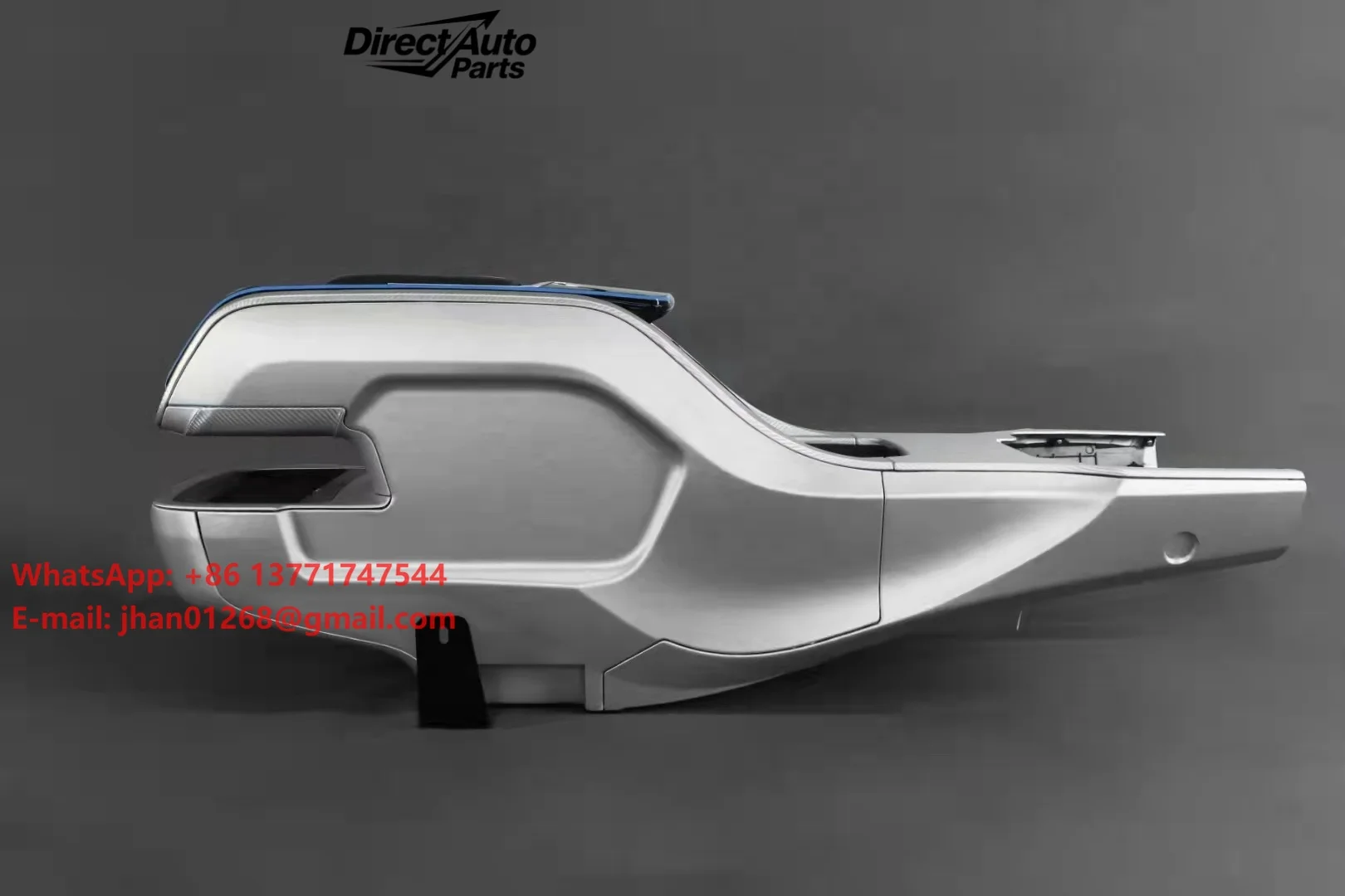 Luxury Electric Front Seat Armrest for Vito V Class Auto Modification Accessory with Storage Box and Cup Holder