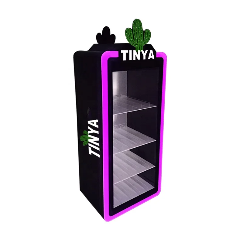 custom.Custom Acrylic Smoke Display Stand Shelf With LED