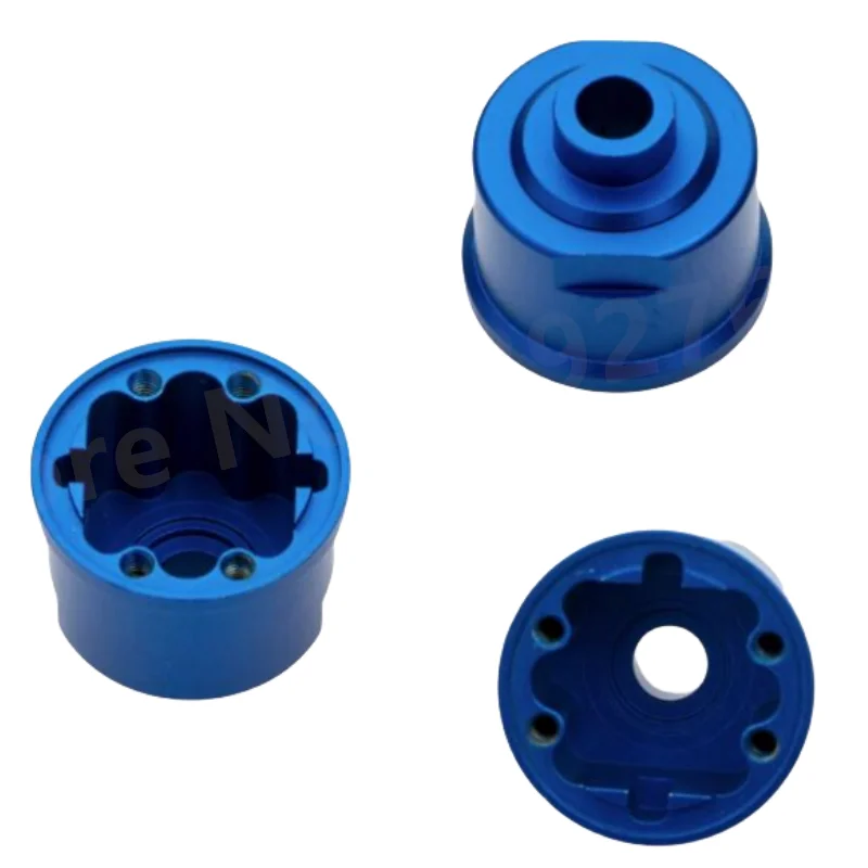 Metallo Anteriore Posteriore Differenziale Caso Per Traxxas Slash 4X4 VXL Stampede Rustler Remo Hobby 1/10 RC Auto Parti di Aggiornamento