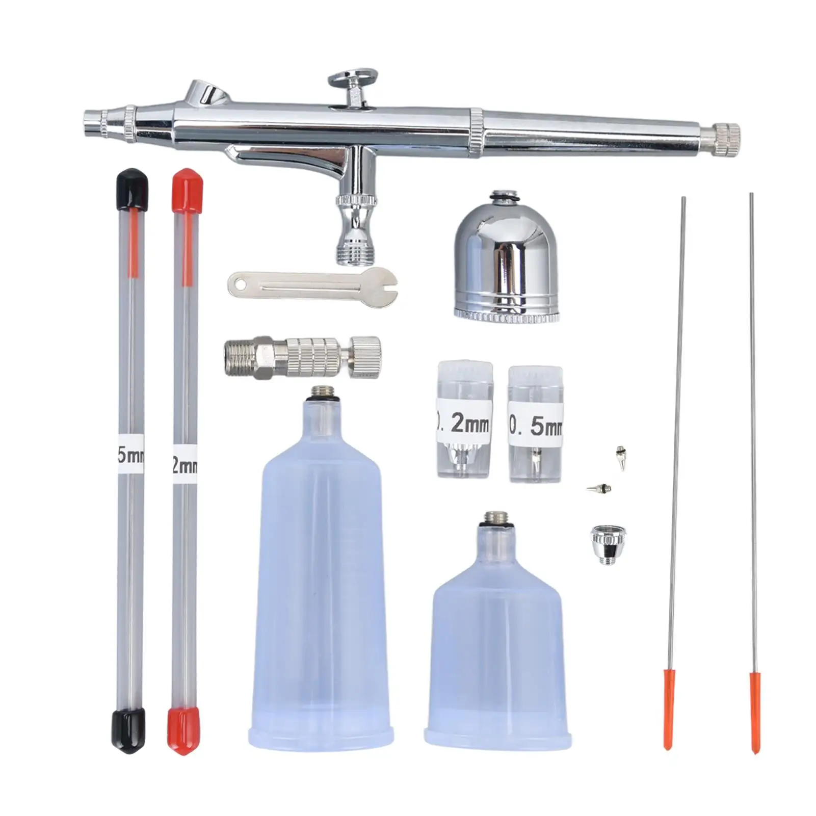 

Портативный комплект аэрографа 15-50PSI, латунь для поделок и укладки — устойчивый инструмент для распыления краски