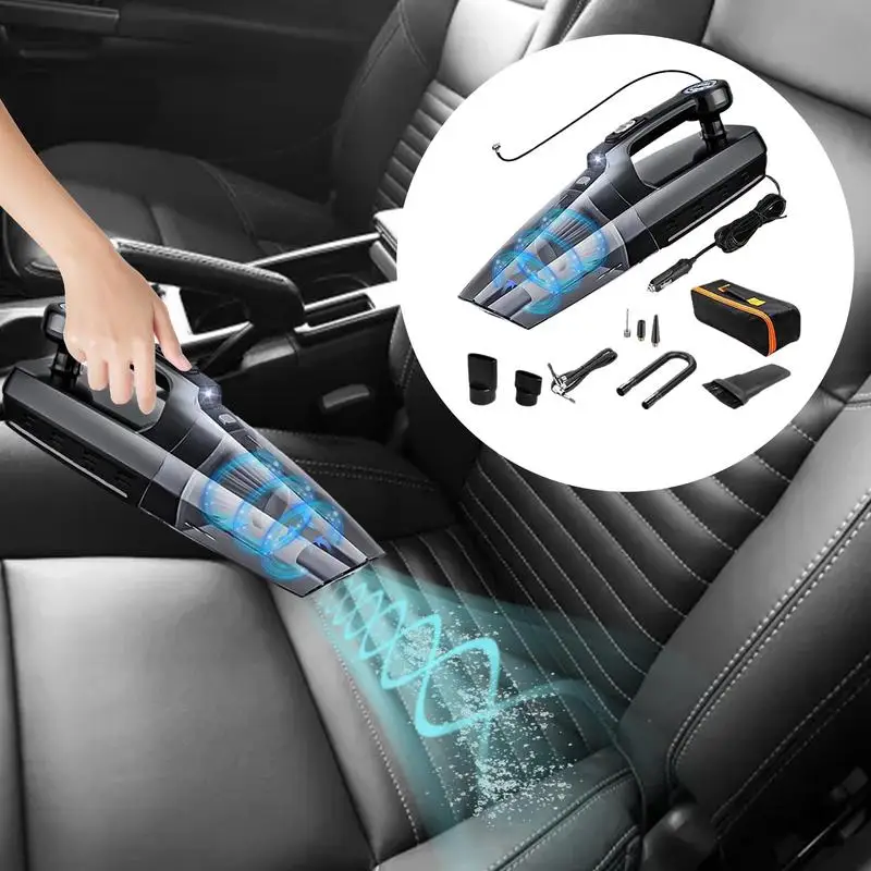 4 In 1 Handheld Portable Car Home 7000pa Wireless Handheld Portable Vacuum For Car Rechargeable Handheld Vacuum Cleaner light