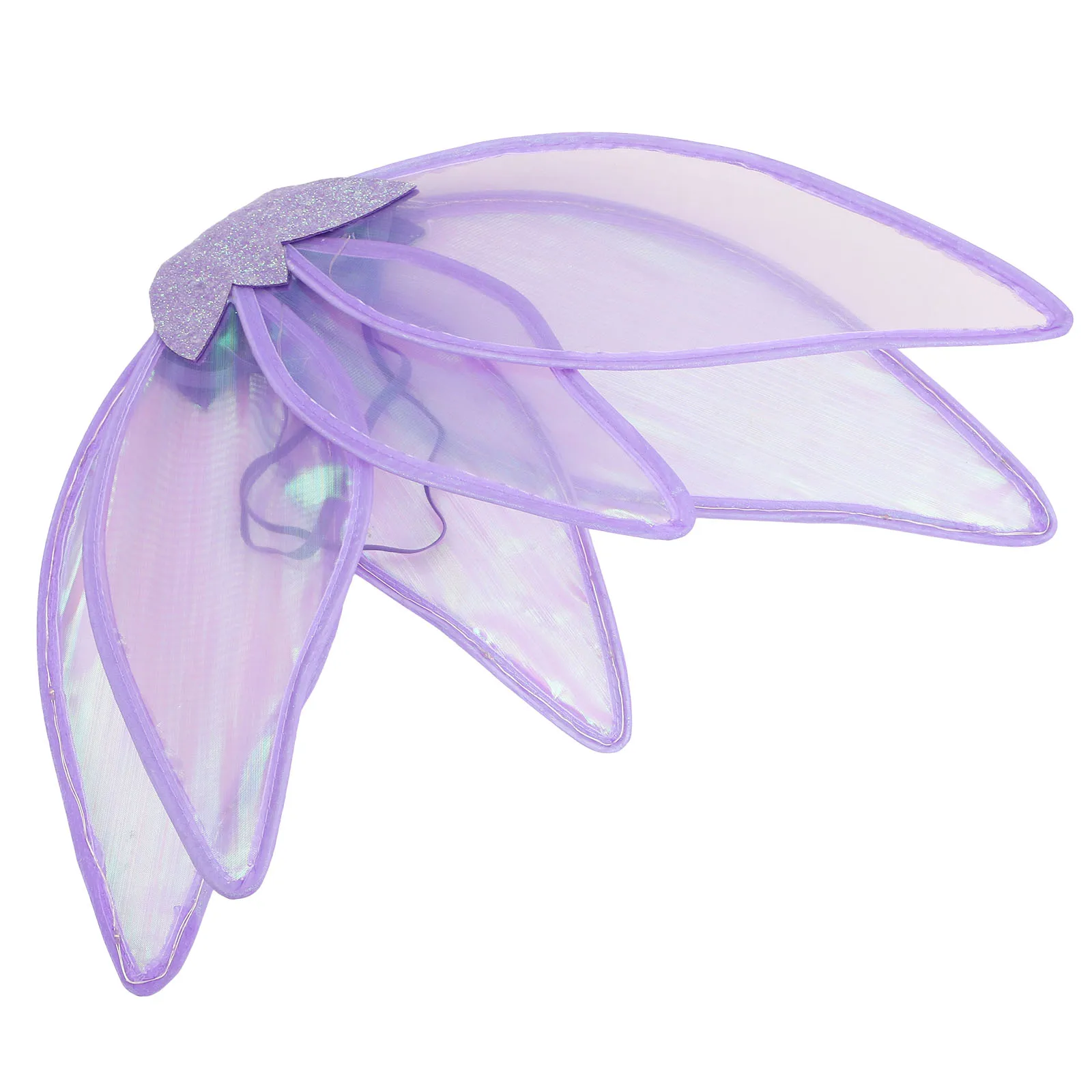 

Glowing Light up Purple LED Women Costume Party Supplies Light Up Fairy Wings Elf Elf Wing Teens Wing Accessories Adult