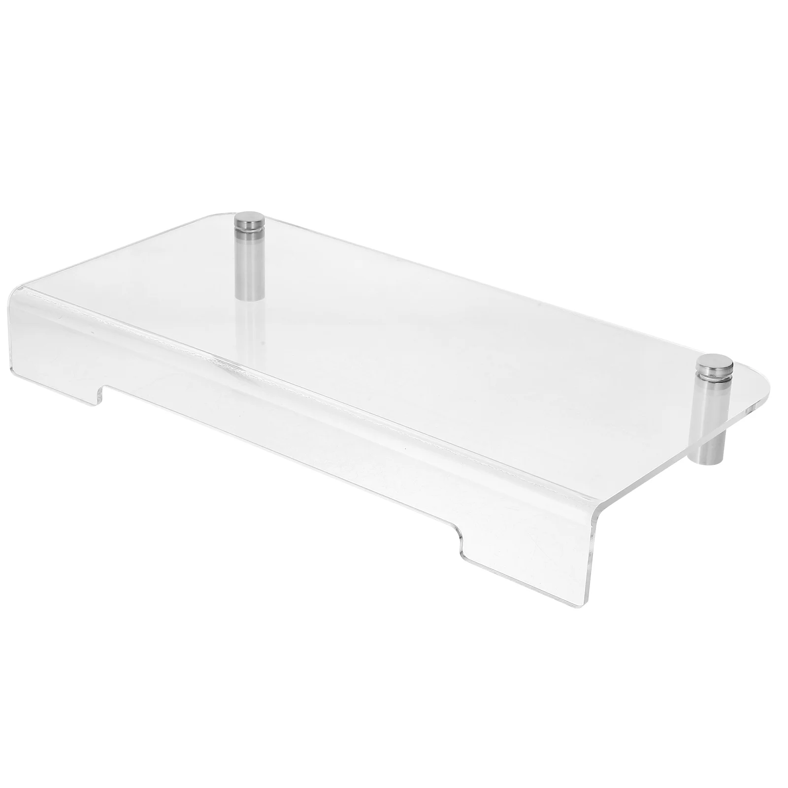 suporte para monitor prateleira de mesa rack de elevacao prateleiras de exibicao riser de mesa computador portatil para organizador armazenamento de tela 01