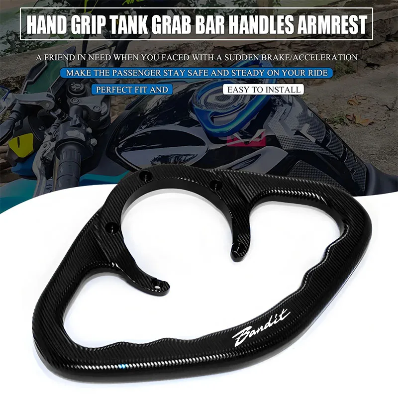 

Для Bandit GSF600S GSF 600S S GSF600 S Bandit алюминиевые пассажирские ручки с ЧПУ, поручни для бака, ручка для рук