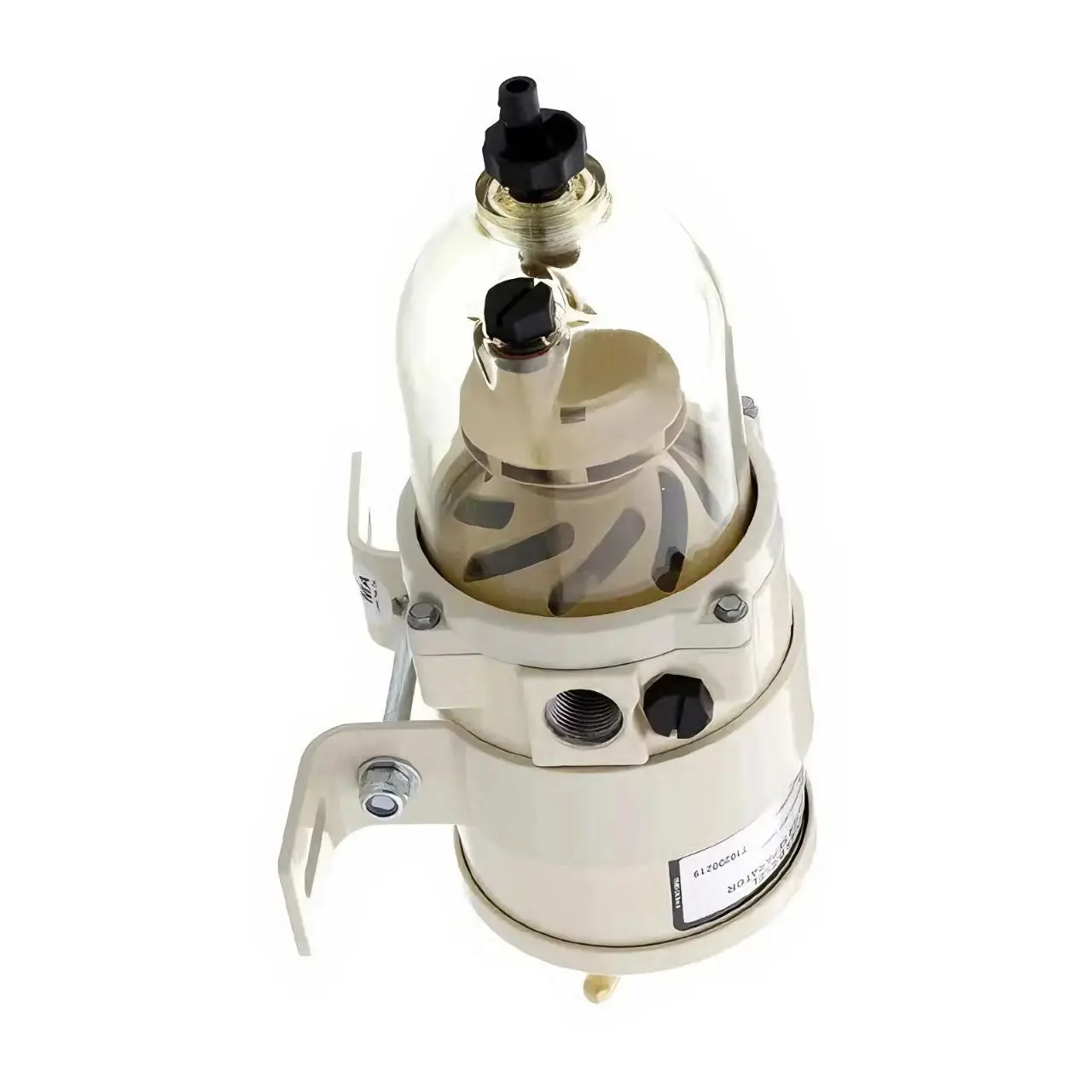 Racor 500FG-T / 500FG10 فاصل المياه لفلتر الوقود مع دعامة تثبيت #3