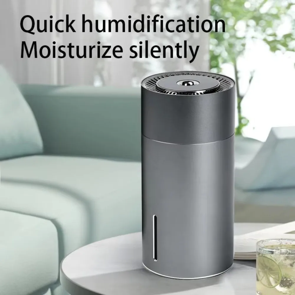 4-in-1 Car Aromatherapy Humidifier Wireless Charging 260ml Capacity Essential Oil Diffuser RGB LED Lights Quiet Operation