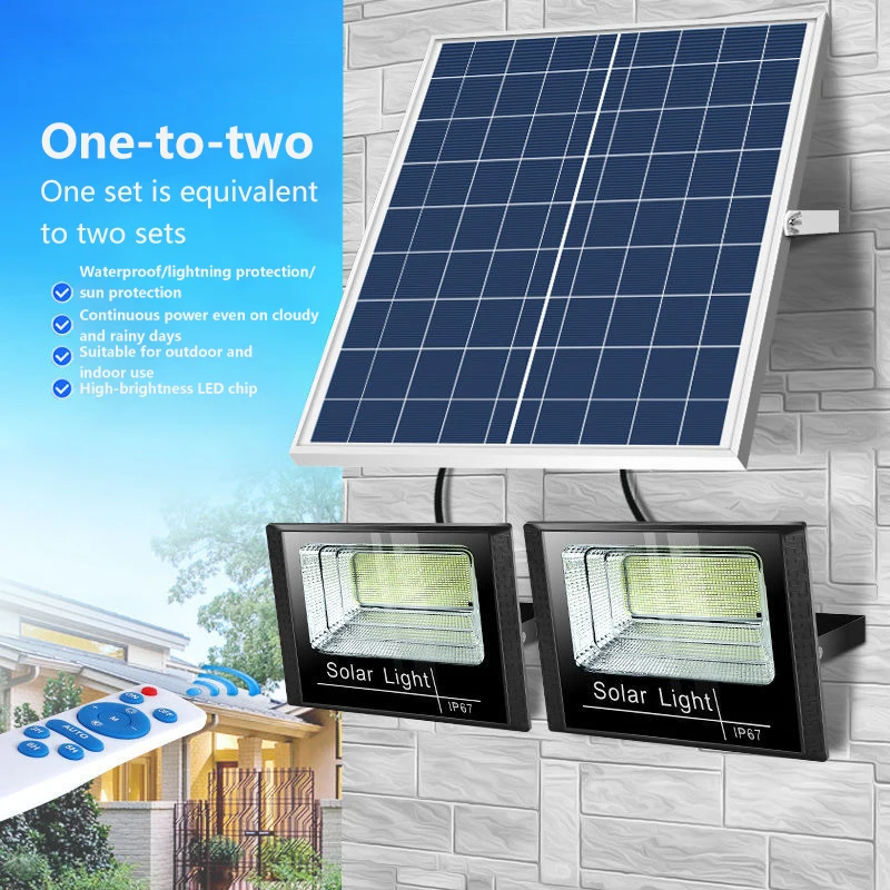 

Солнечные прожекторы 50-300 Вт с дистанционным управлением, на солнечной энергии, уличные, водонепроницаемые IP67, для освещения вилл и улиц, с регулируемым углом наклона