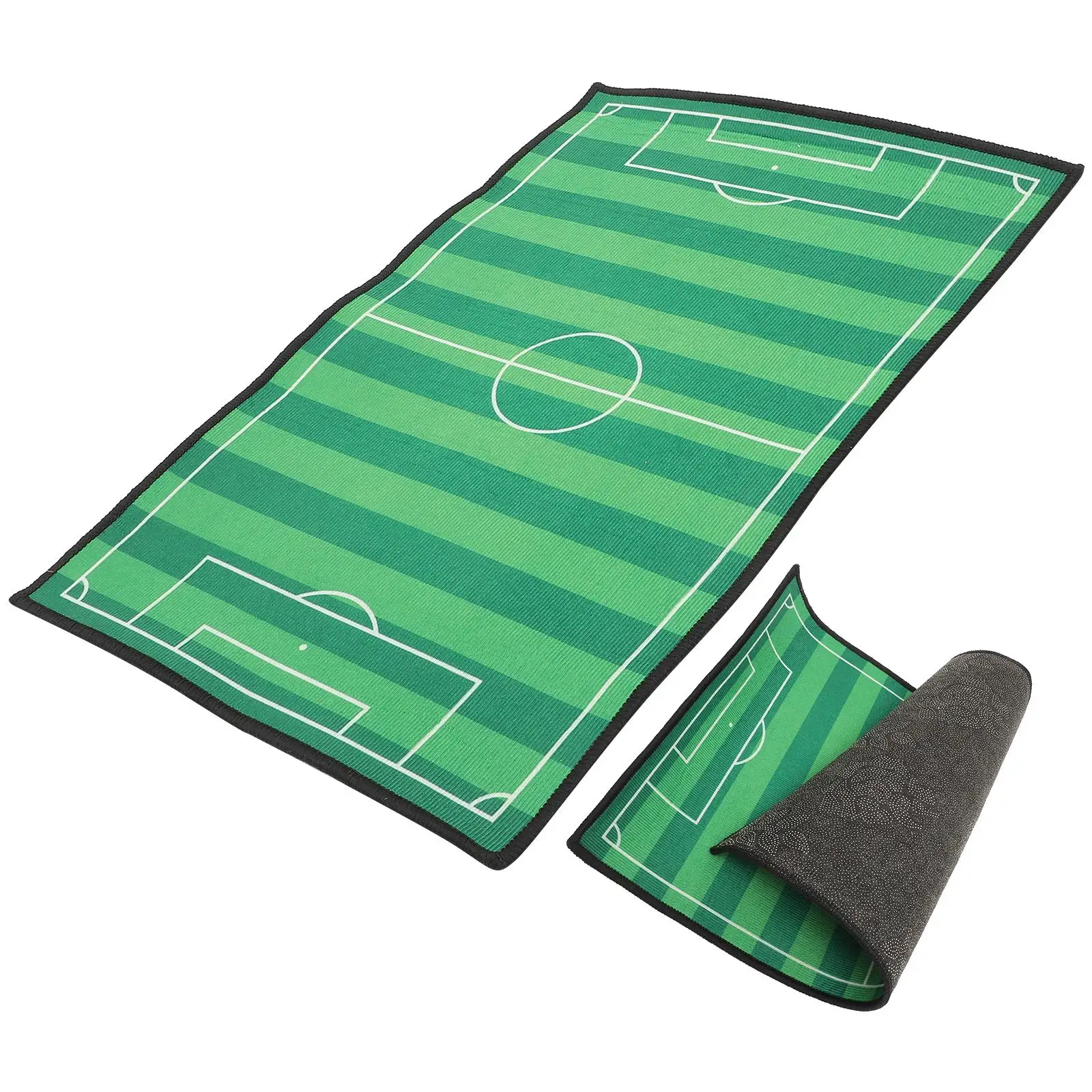 

Football Field Floor Mat Non Slip Flannel Rug Bath Living Room Kids Carpet Soft Bedroom Skid Resistance Mats