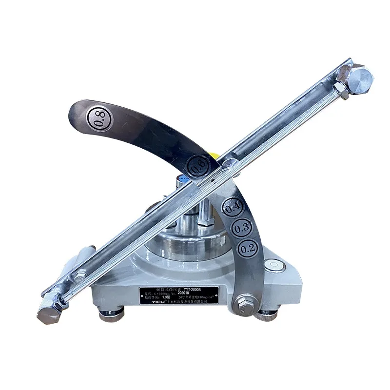 

YYT2000B Однотрубный наклонный манометр с алюминиевым корпусом, дифференциальный манометр промышленного класса