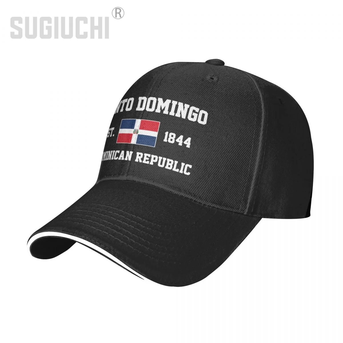 Baseball Cap Dominican Republic EST.1844 Santo Domingo Capital Men Women Unisex Hip Hop Sandwich Caps Snapback Golf Hat Fishing