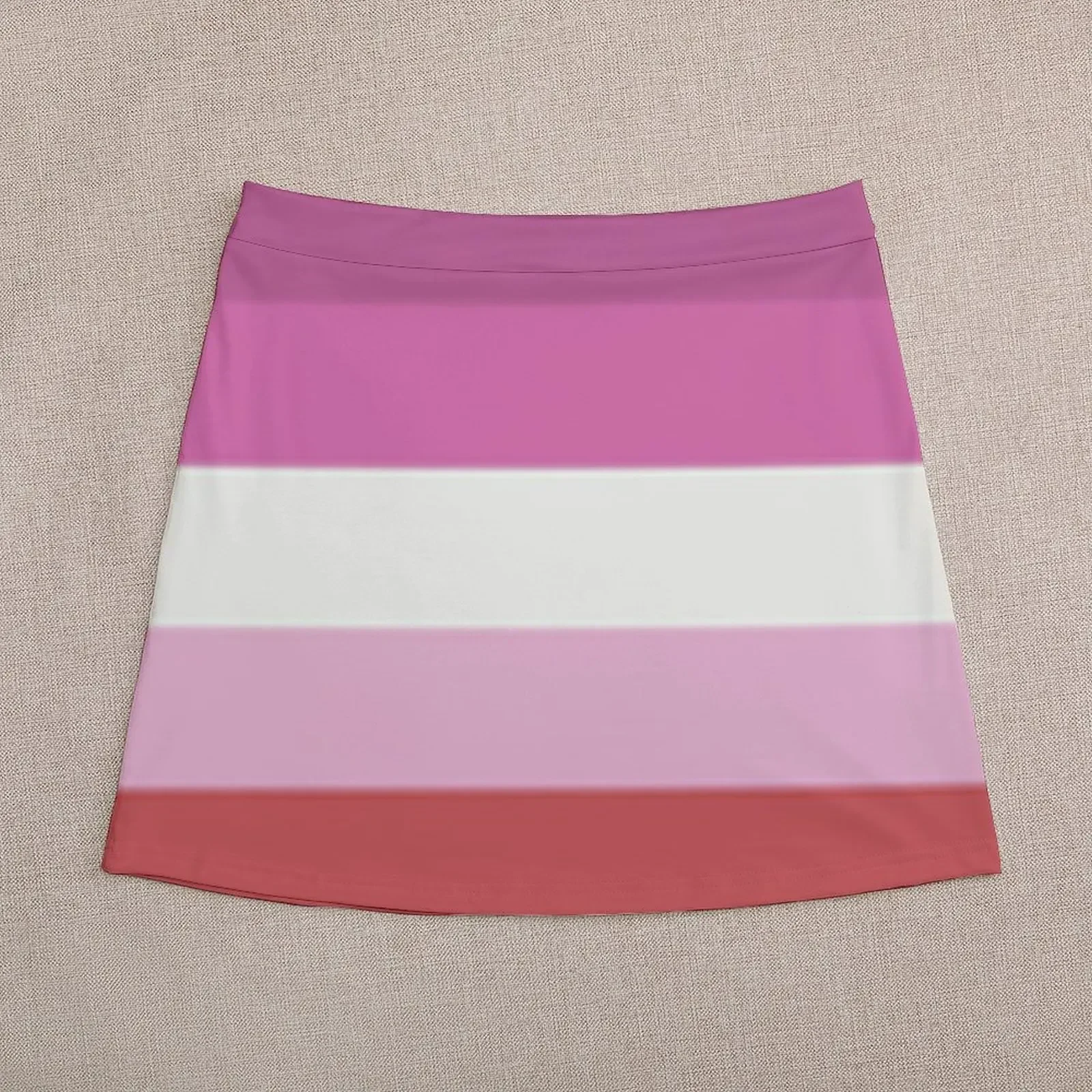 Lesbian Pride Mini Skirt เสื้อผ้าฤดูร้อนผู้หญิง 2024 สไตล์เกาหลี