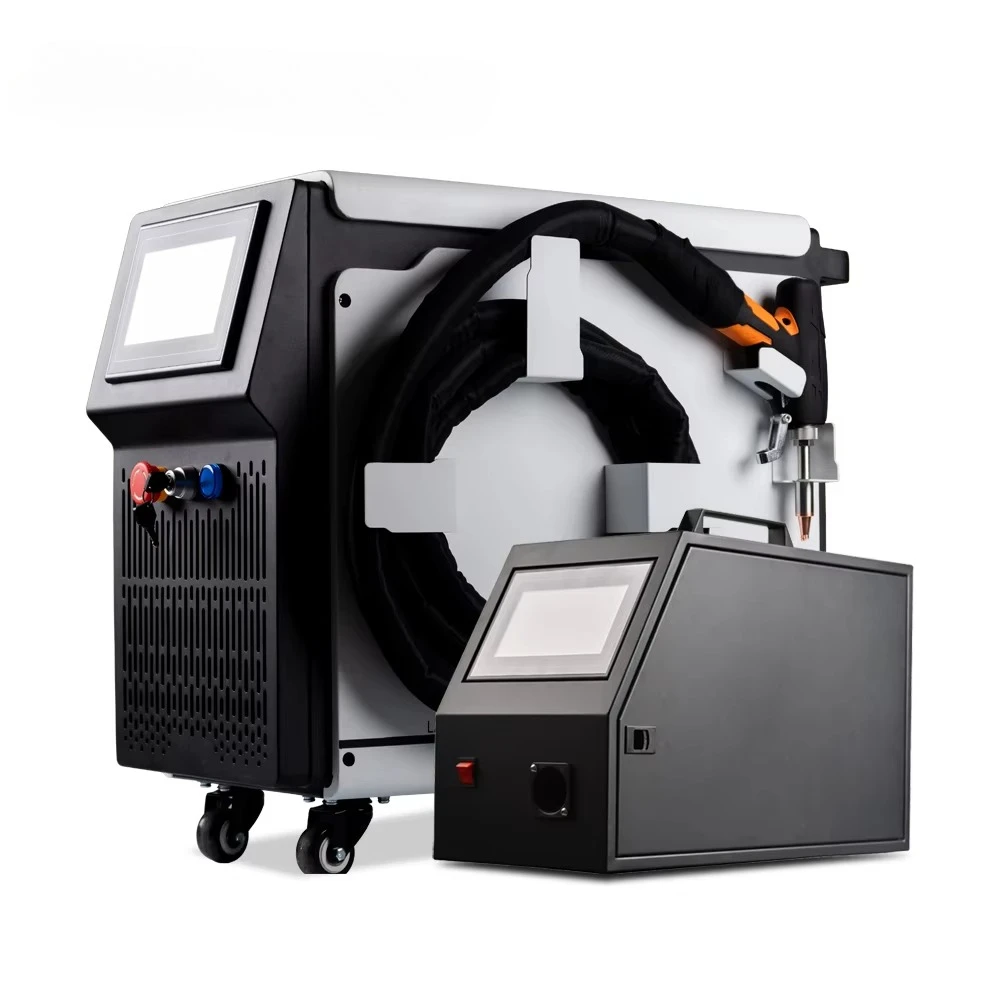 All In One Handheld Laser Welding Cutting Cleaner Continuous Working Capacity Metal Furniture Factory Daily Processing Equipment