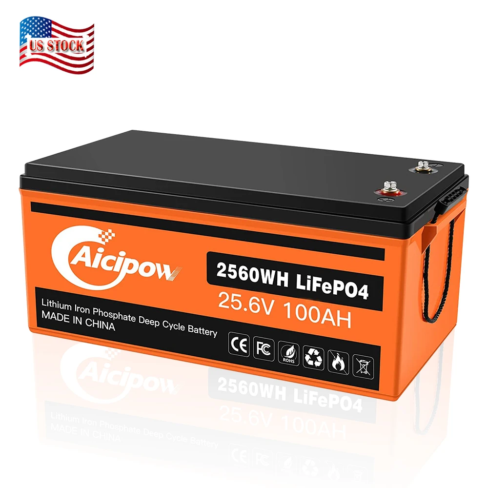 

US In Stock Lifepo4 24v 100ah LFP Lithium Ion Battery Pack For Electric Scooter