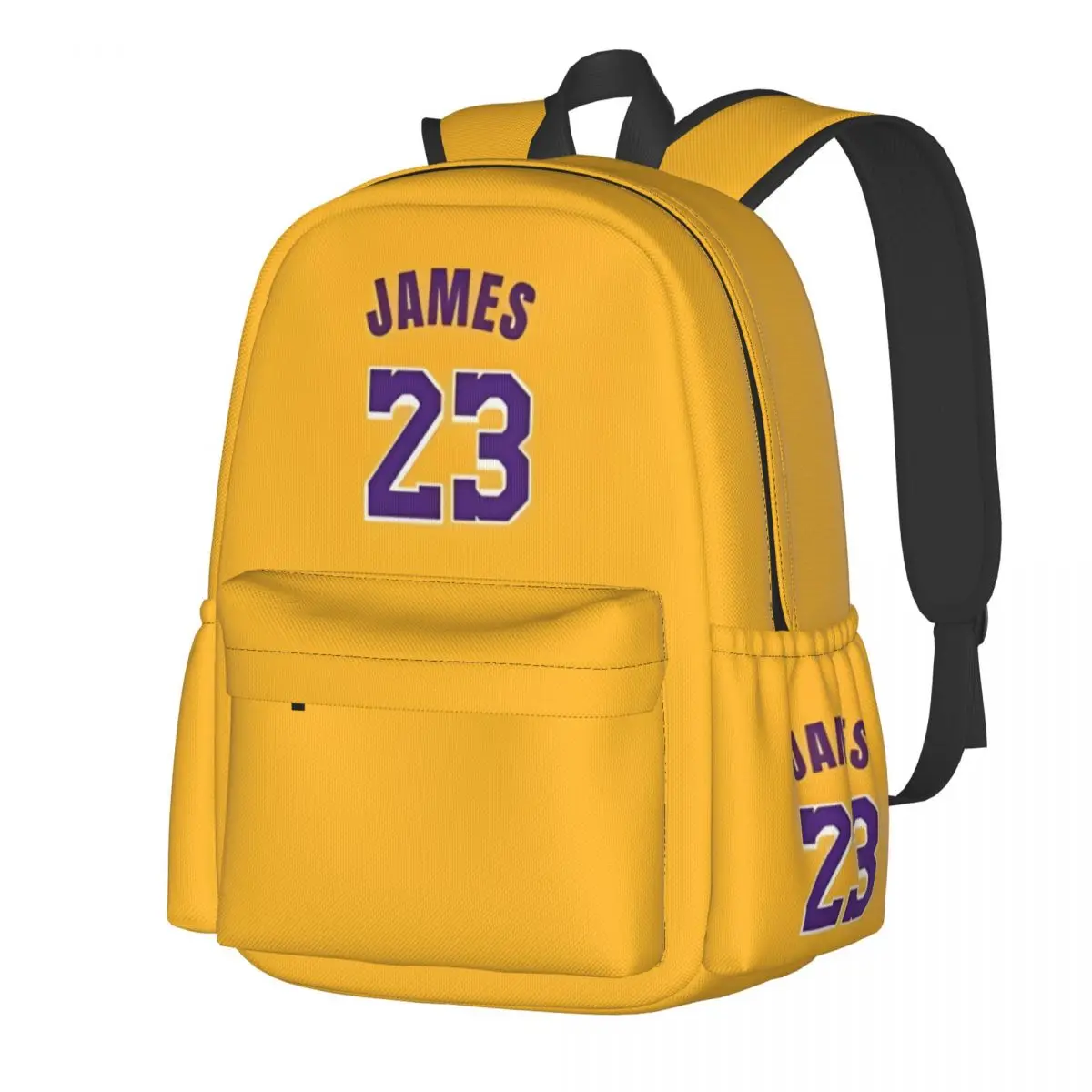 

Lebron-James Student School Bookbag Canvas Daypack Elementary High College Travel Bags 17in