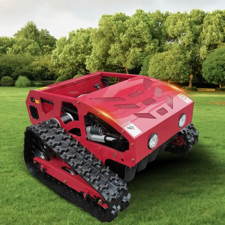 4-Stroke 196cc Remote Control DIY Garden Lawn Mower Electric Starter Bush Cutter Spare Parts