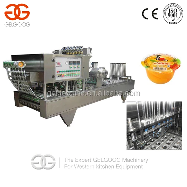 Commercial Ice Cream Cup Filling Machine Juice Cup Filler and Sealer