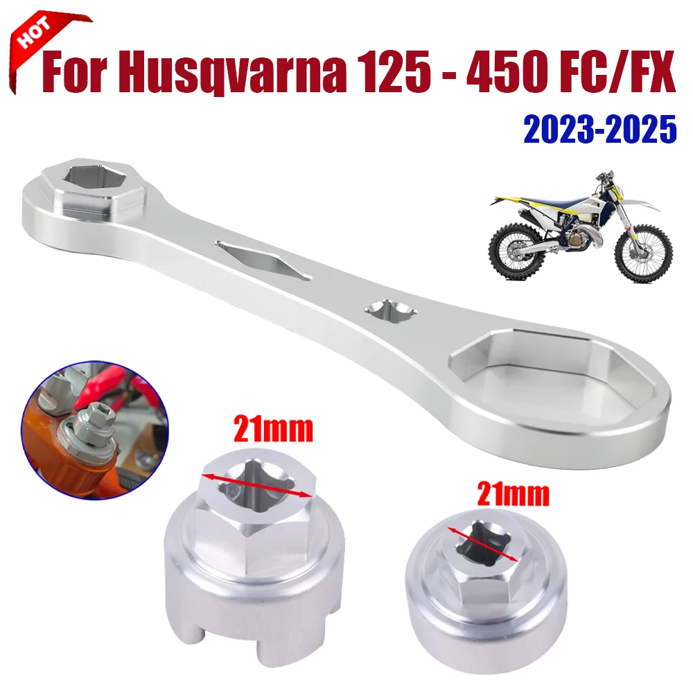 

For Husqvarna TE FE KTM EXC EXCF SX XC GasGas EC EX Motorcycle Accessories Fork Cap Wrenchs Shock Absorber Removal Tool Spanner