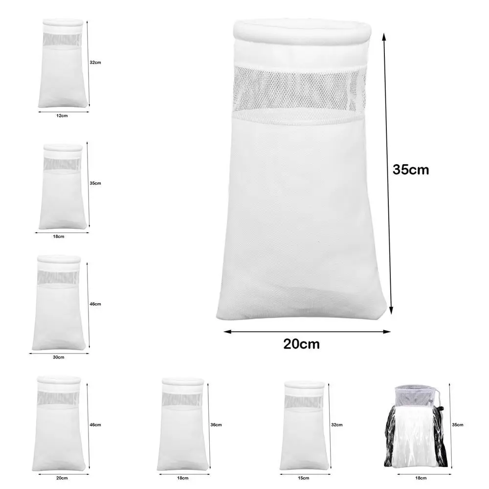 Reusable Anti-over Flow Bags Anti-overflow Washable Aquarium Filter Wash Filter Magical Bag High Density Thickening view 6
