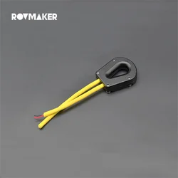 ROV Cable de línea de aleación de aluminio, anillo de hebilla de abrazadera, Motor submarino, Cable de 3-6mm para barco teledirigido, Robot submarino, accesorios AUV