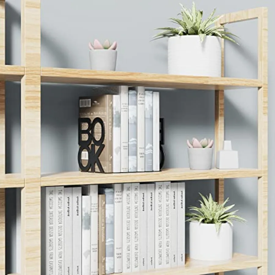 Book Ends, BookEnds Supports for Bookrack Desk, Bookend are Used for Books, Unique Appearance Design, Heavy Duty