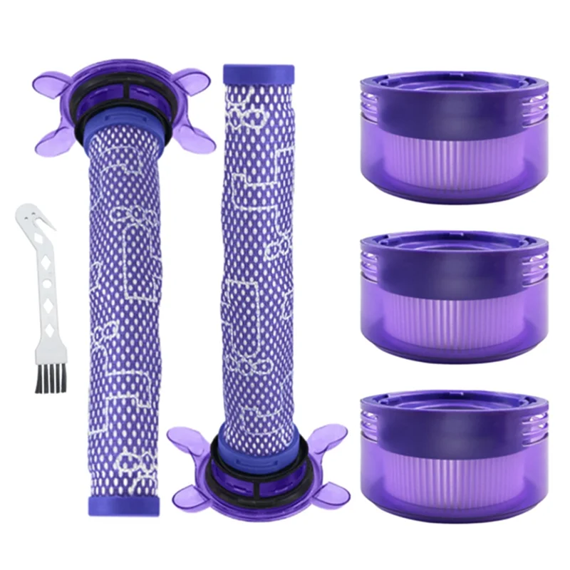 ABDX-Suitable for Dyson Vacuum Cleaner V8 FOCUS Mattress Pre-Filter Rear Filter Accessories