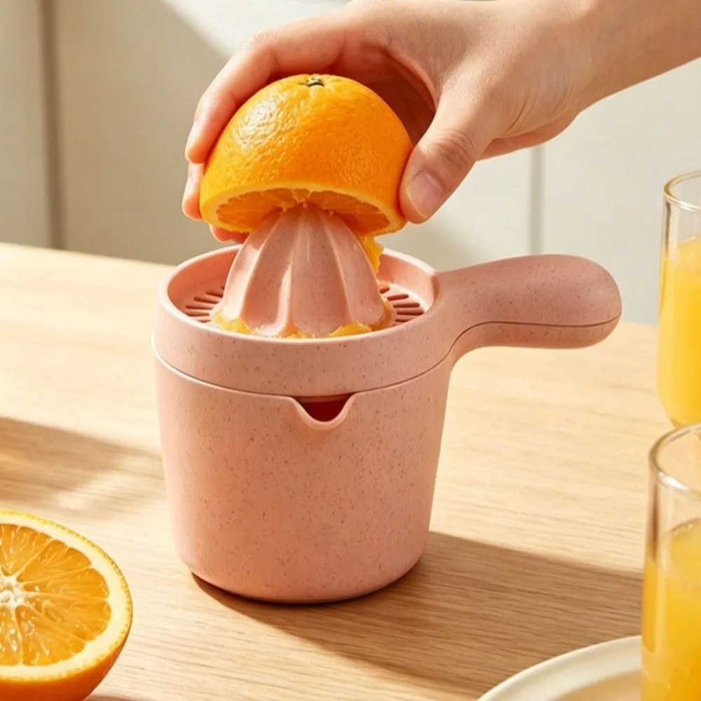 Manual Tool Portable Manual Juicer Hand Press Reusable Lemon Squeezer Durable Compact Juice Separator Making Lemon Juice