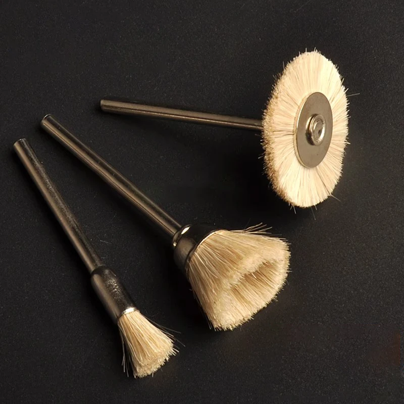 Electric Drill Grinding Head Brushes 10pcs Nylon Polishing Wheel Brush Rotary Tools Accessory Grinding Wheel Polishing Brush