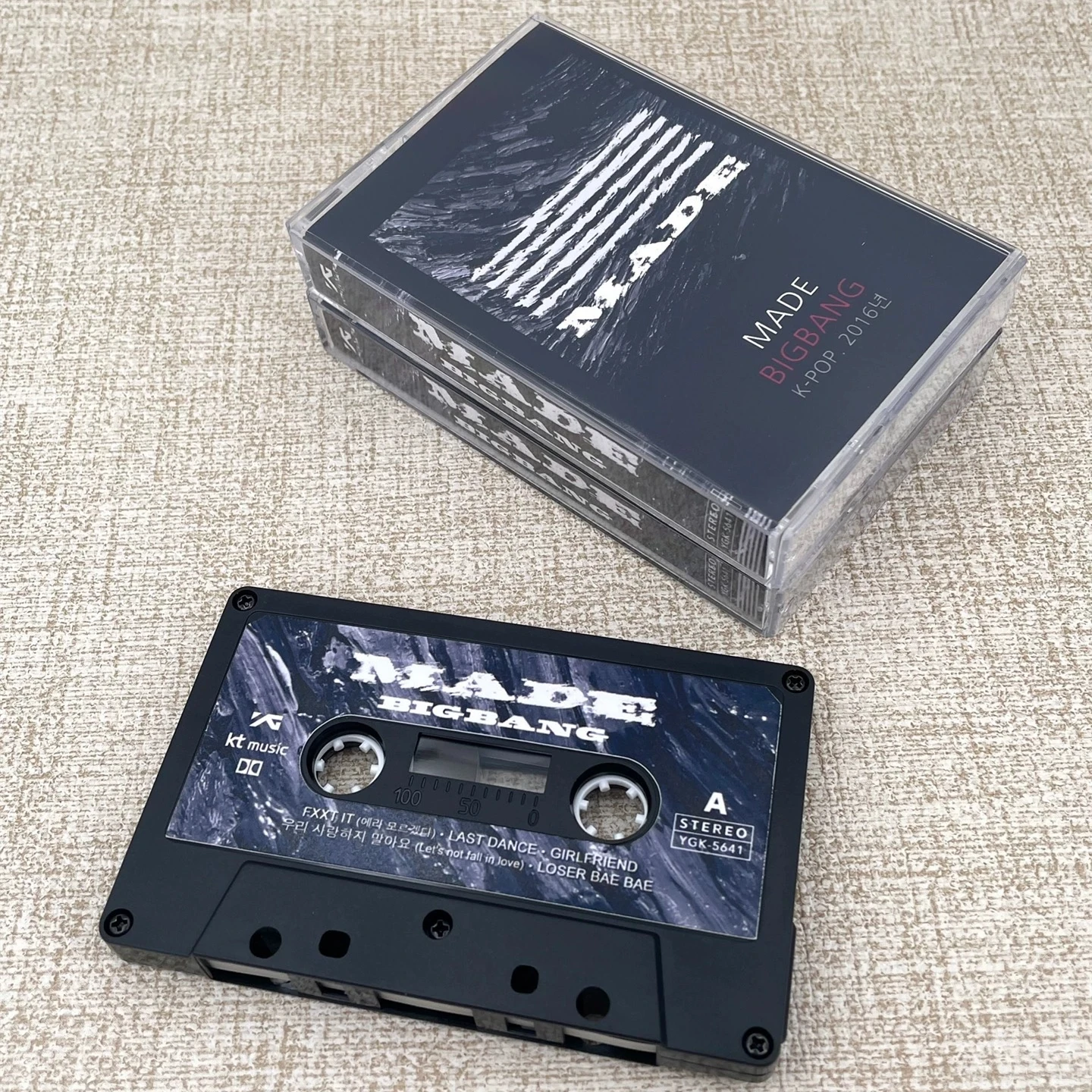 Pop BIGBANG G-DRAGON bande musicale Album fabriqué dernière danse Cassettes Cosplay baladeur enregistreur voiture pistes sonores boîte fête musique cadeaux