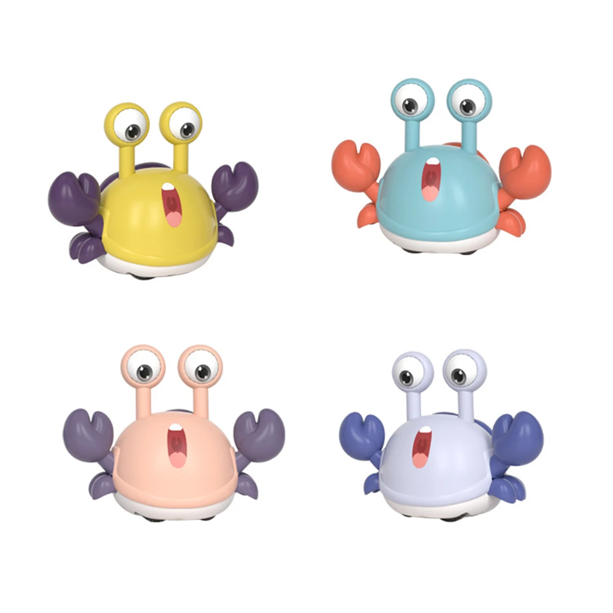 الزحف كراب لعبة طفل رضيع البطن الوقت كراب لعب للطفل الجمود التراجع الزحف المشي لطيف الناسك السرطانات لعبة هدية