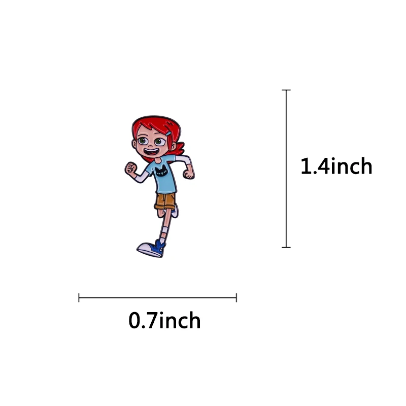 بن-10 جوين تينيسون بروش الخيال العلمي مغامرة الرسوم المتحركة شخصية إلهام شارة #4